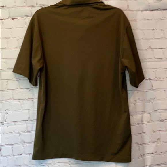 Nike Fit Dry Golf Polo in Olive Green size M - Picture 4 of 4